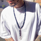 Collana Rosario di perle nera - FLAG STORE
