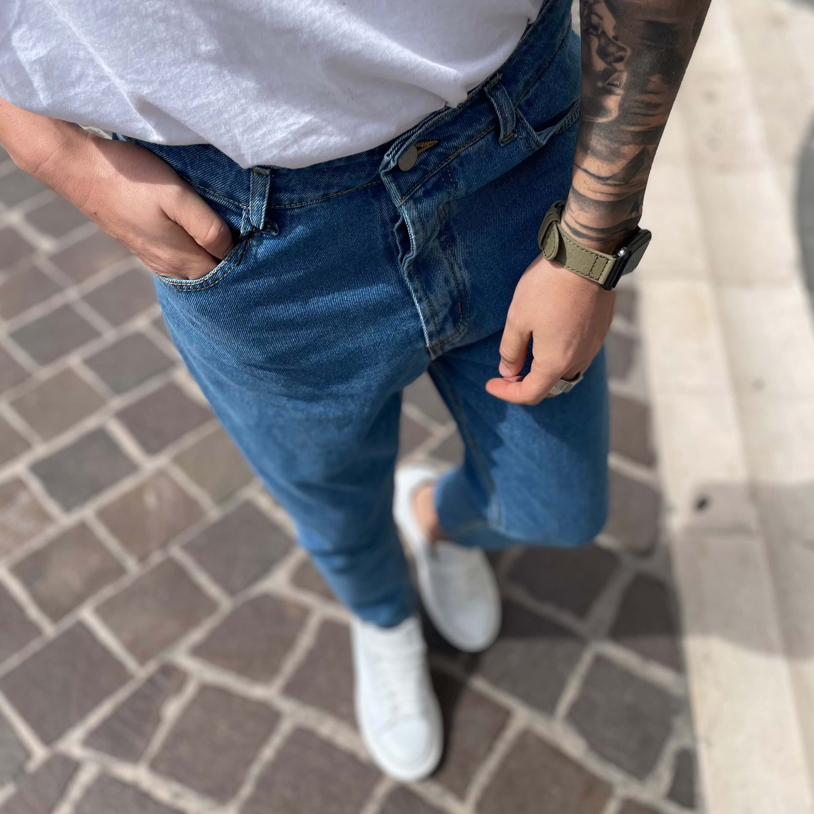 Jeans blu Zidane regular fit - FLAG STORE
