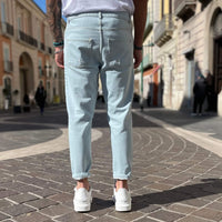 Thumbnail for Jeans chiaro 2.0 strappo alle ginocchia - FLAG STORE
