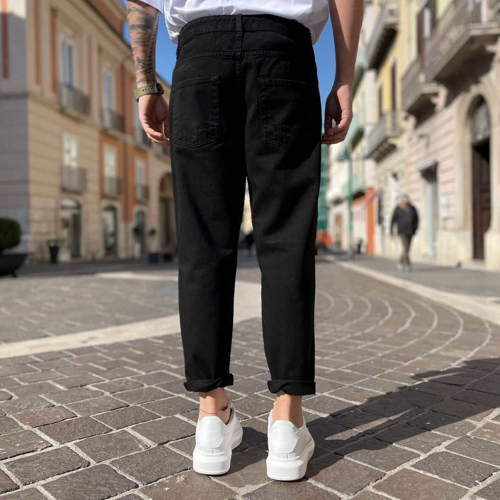 Jeans nero Neymar regular fit - FLAG STORE