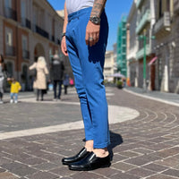 Thumbnail for Pantalone Blu Royal con Bottone limited - FLAG STORE