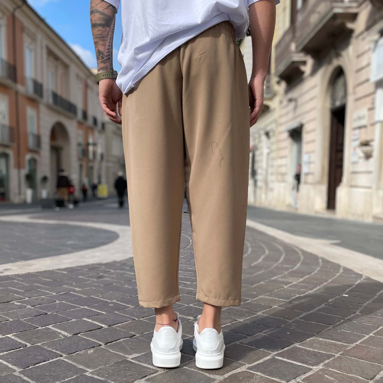 Pantalone japan morbido beige 3.0 - FLAG STORE