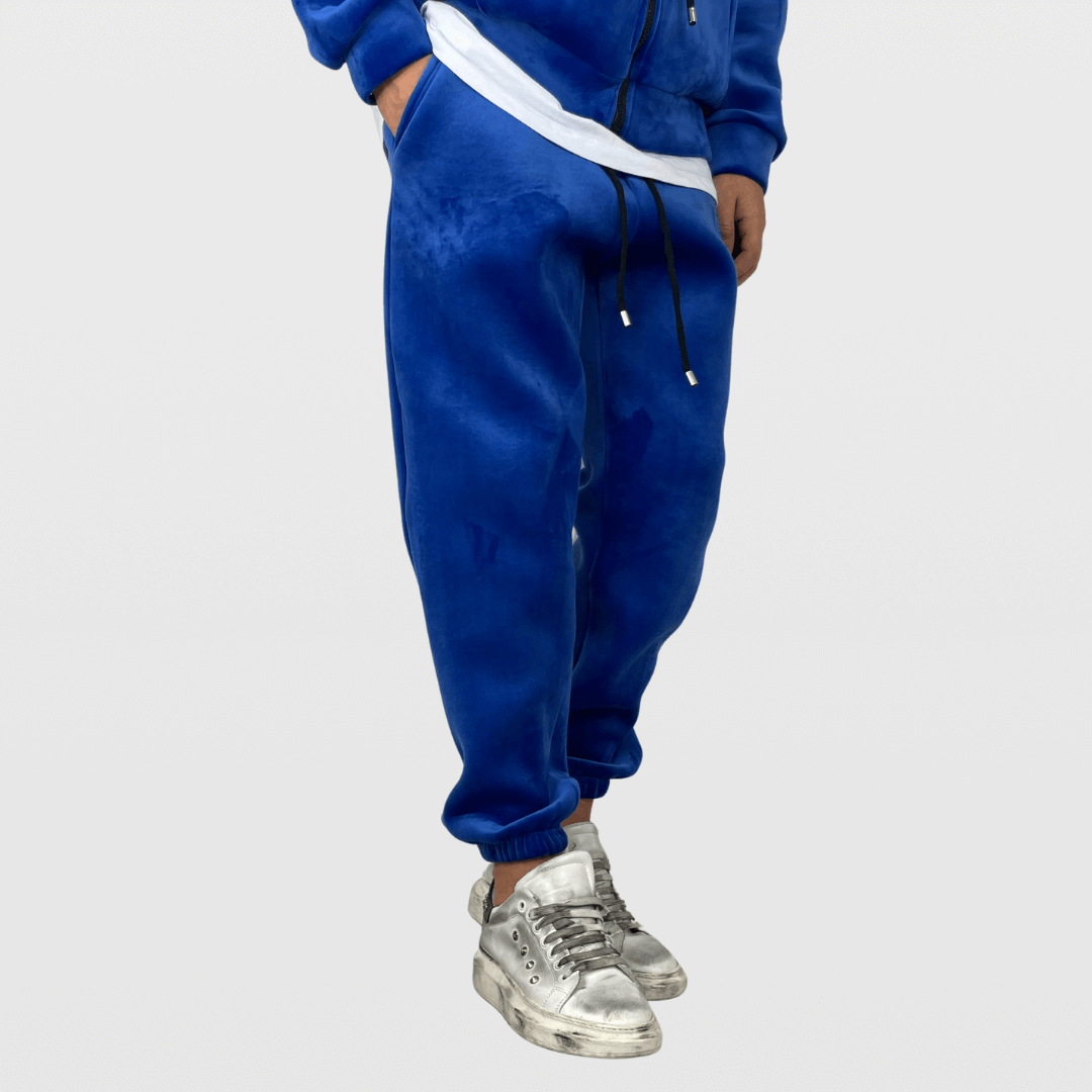 Pantalone jogger blu scuba - FLAG STORE
