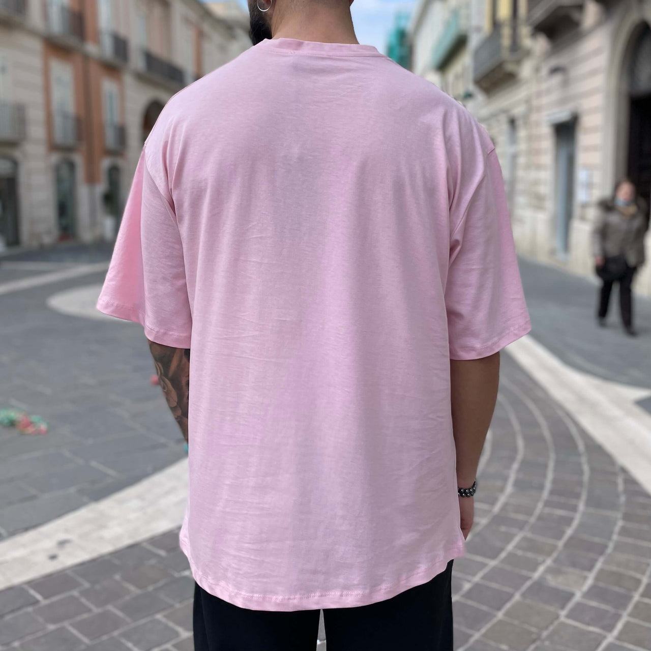 T-shirt rosa 2.0 basic - FLAG STORE