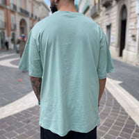 Thumbnail for T-shirt verde acqua basic - FLAG STORE